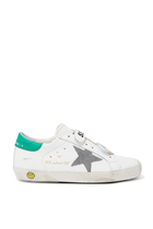 Kids Old School Sneakers with Suede Star